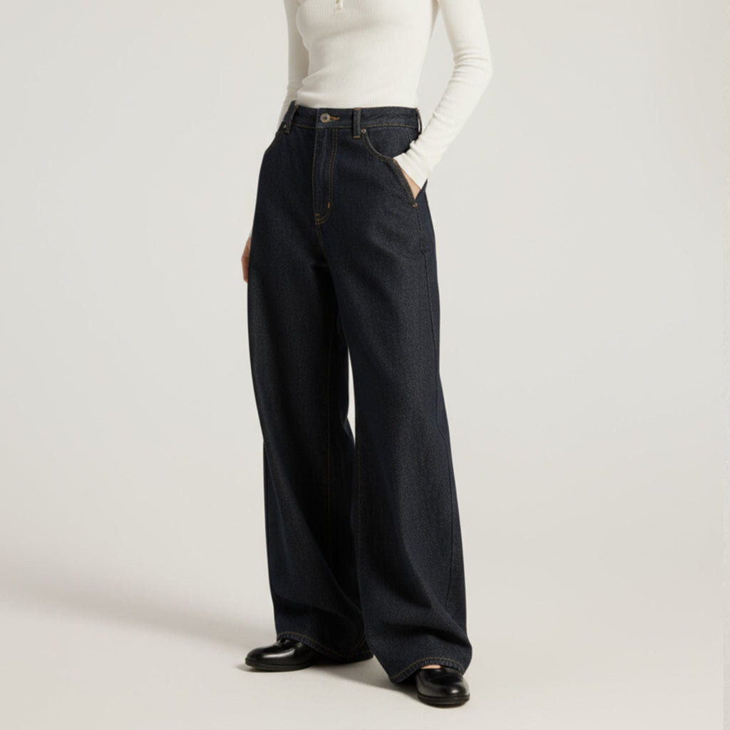 American Classic High Waist Wide Leg Jeans