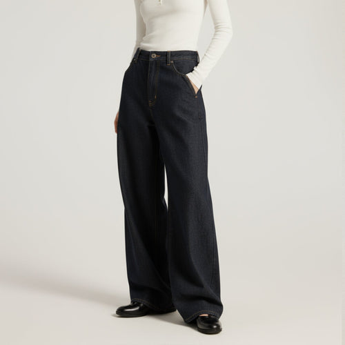 American Classic High Waist Wide Leg Jeans