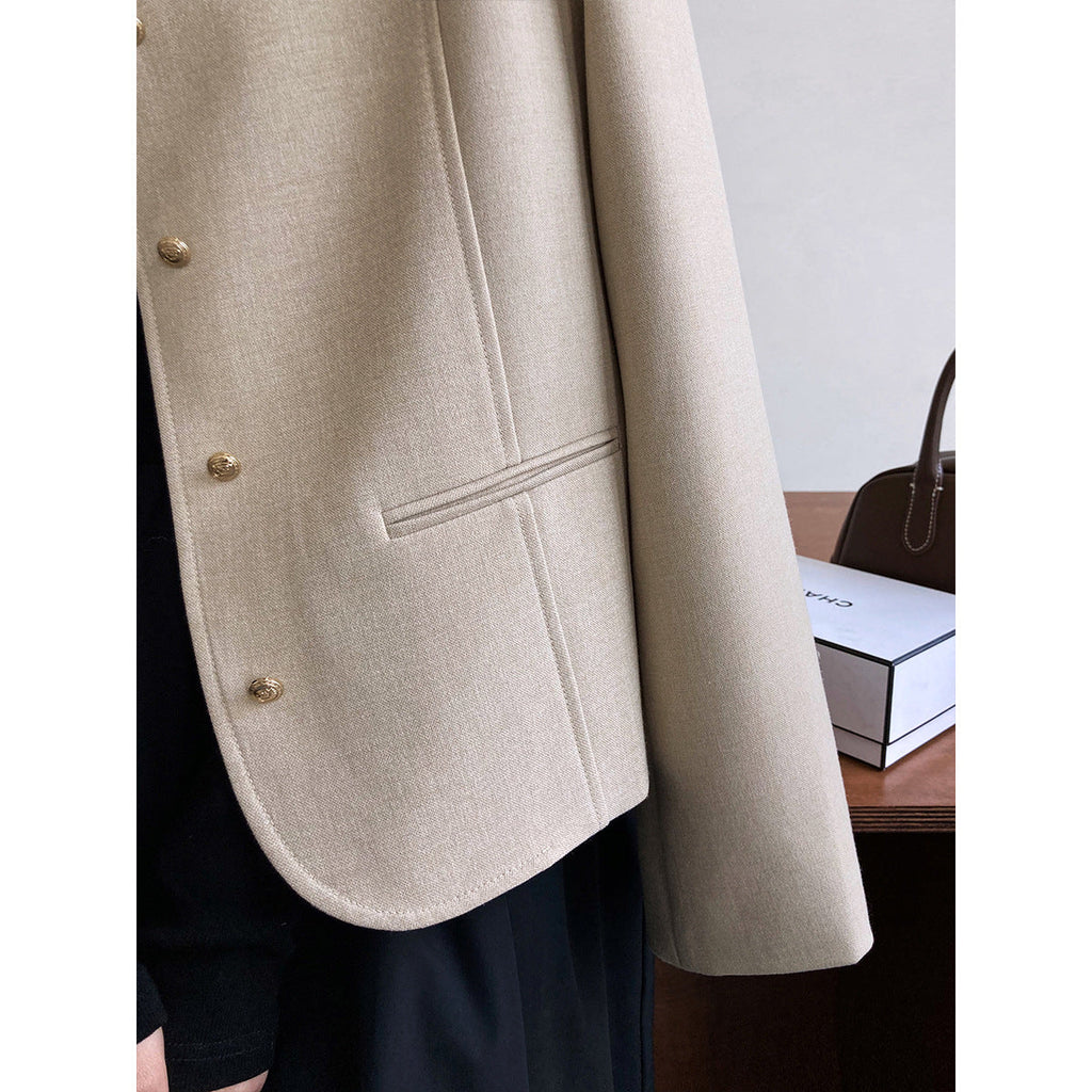 French Xiaoxiangfeng jacket women's short autumn new outer temperament high-end suit