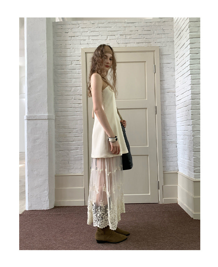Sexy camisole dress female lace