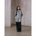 Pure handmade dirty dyed velvet natural washing process simple retro commuter scimitar pants
