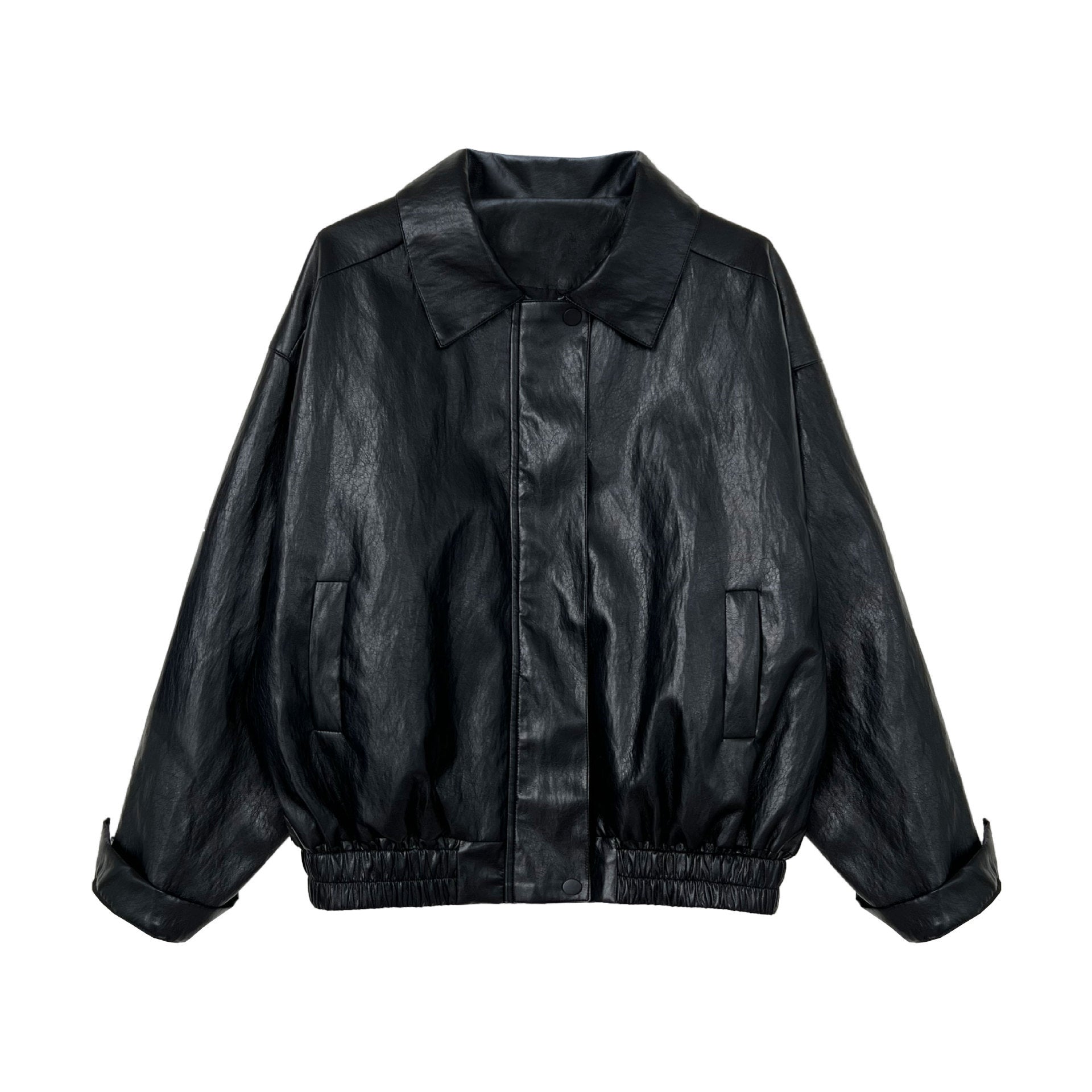 American retro trendy motorcycle jacket