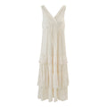 Cake skirt children's temperament sleeveless v-neck dress
