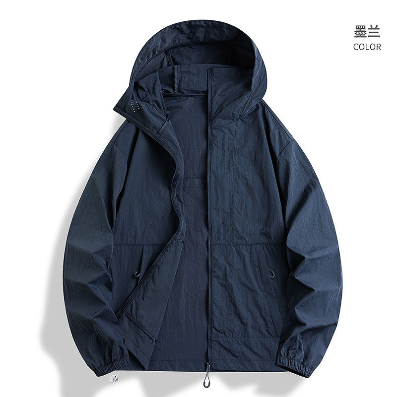 UV Protection Jacket Women Men Lightweight Hooded Sun Protection Outdoor