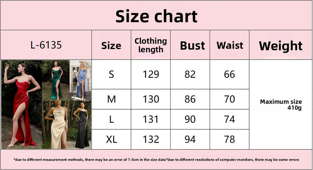 Spring and summer new wish sexy sleeveless suspender dress dress evening dress