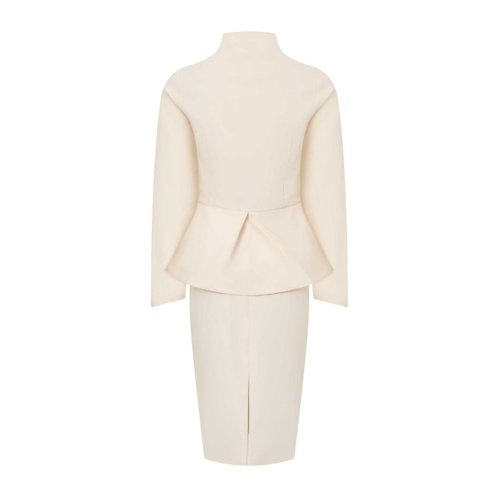 French Xiaoxiangfeng suit long-sleeved jacket top skirt two-piece set