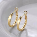 20MM circle earrings premium sense earrings plain ring
