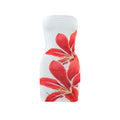 Floral Tube Top Mini Dress