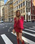Sexy coat skirt suit