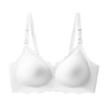 Popular large-size women's seamless underwear, big breasts, comfortable and beautiful back, anti-sagging no steel ring bra