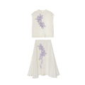 Sleeveless Skirt Set
