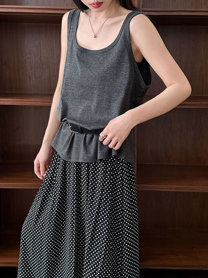 Suspender vest outer wear inner bottoming shirt women's summer new versatile sleeveless T-shirt vest top