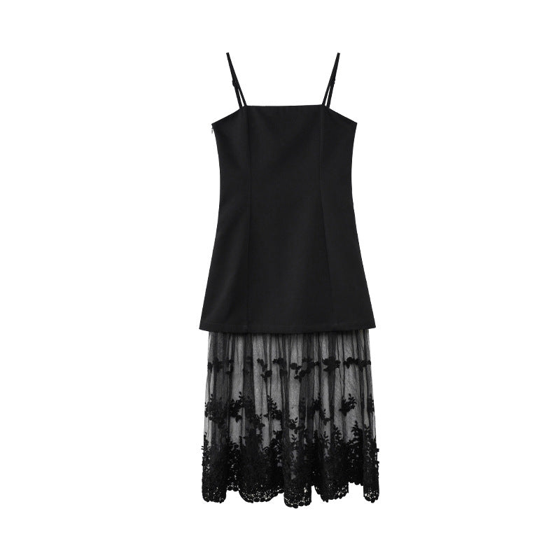 Sexy camisole dress female lace