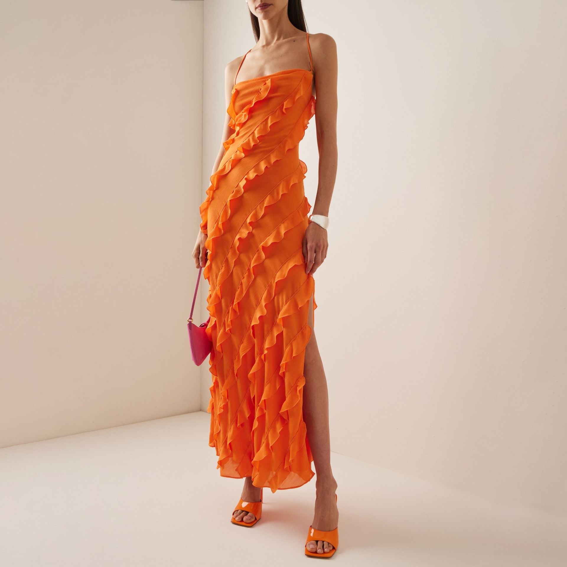 Ruffle Maxi Dress