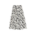 French holiday style beautiful temperament floral loose pendulum trousers