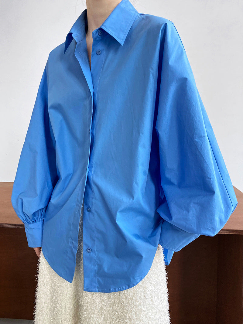 Premium Lantern Sleeve Shirt Top