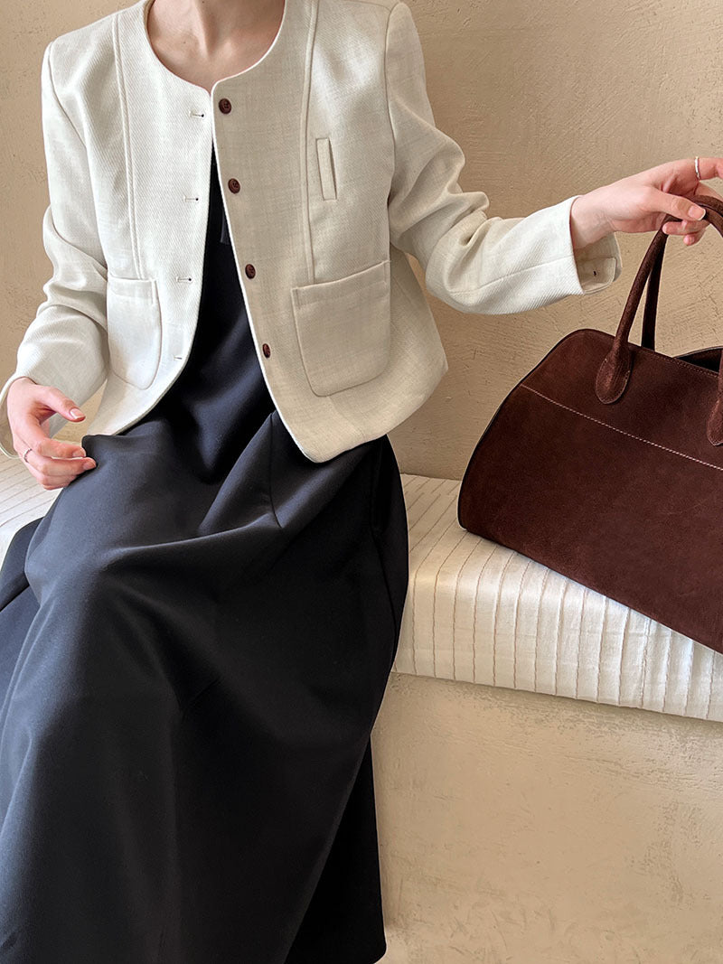 French Xiaoxiangfeng jacket short