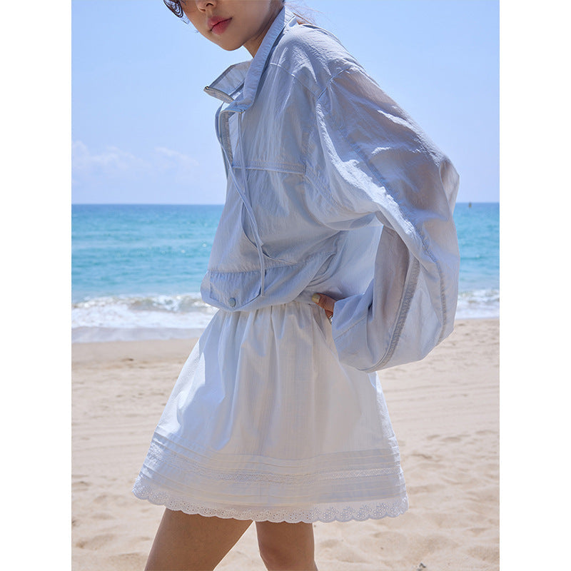 Thin loose lazy and thin long-sleeved jacket