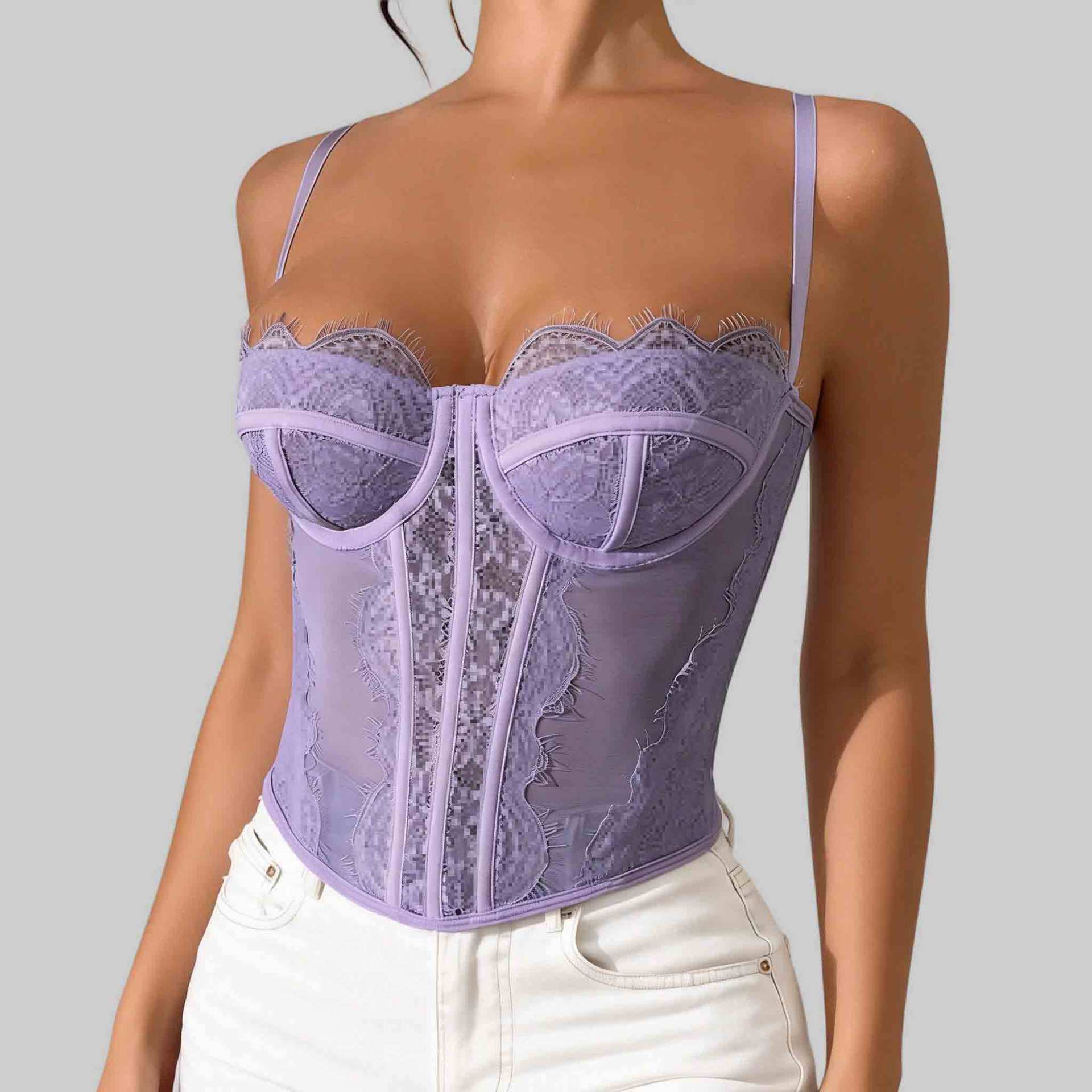 Lace Cami Crop Top