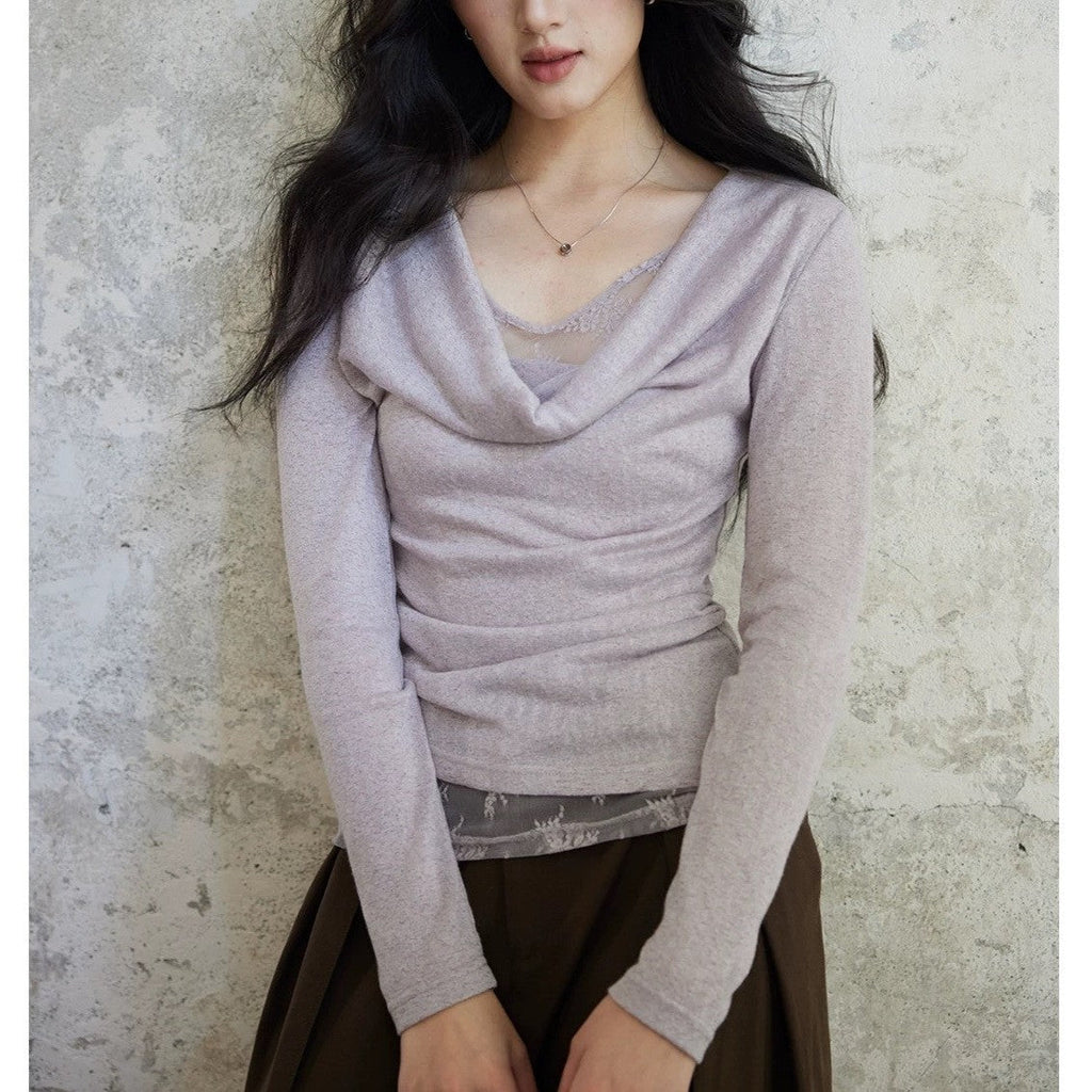 Lace Knit Sweater
