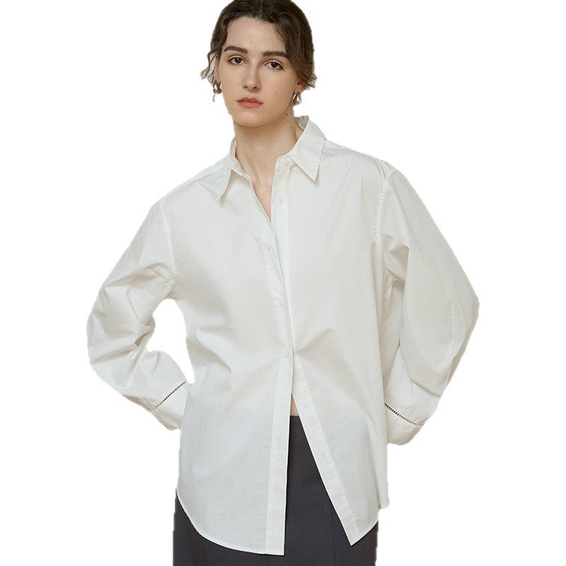 Cotton Button-Up Shirt