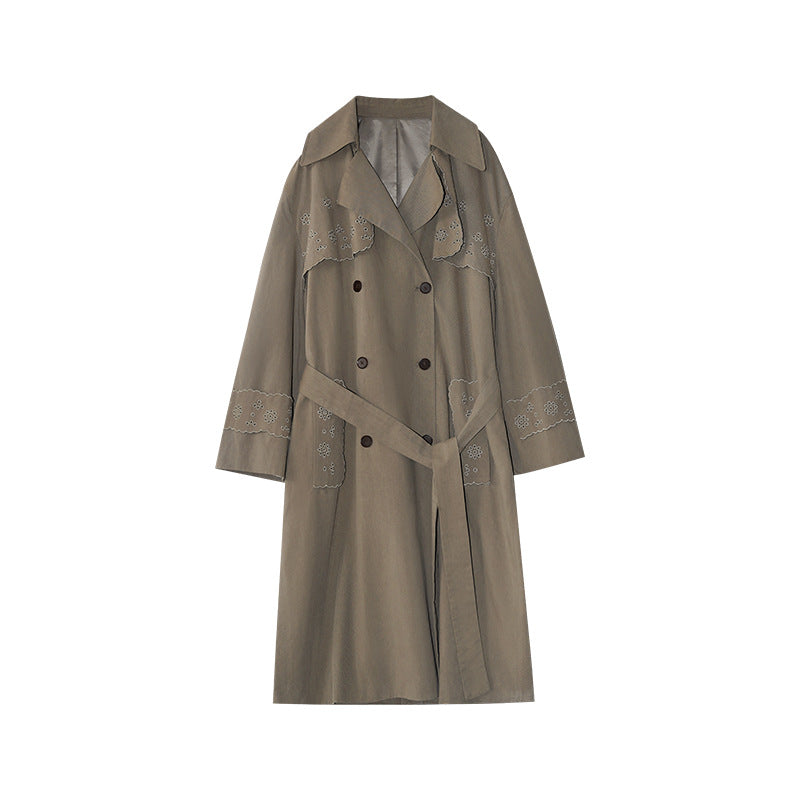 Temperament Commuter Gentle British Windbreaker Jacket