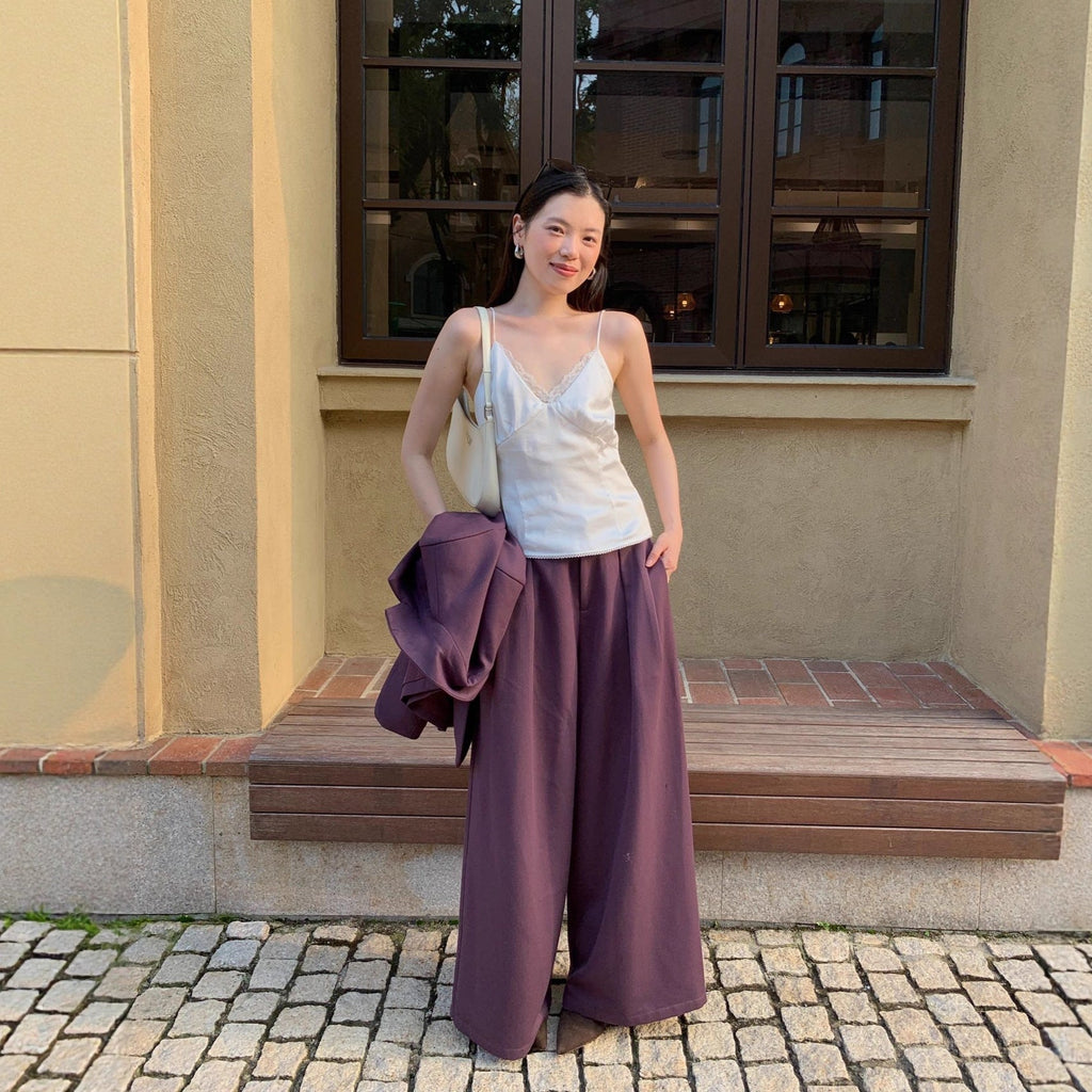 Sexy high-quality lace inner sling vest