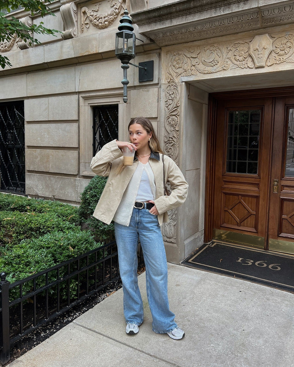 Motorcycle khaki short coat jacket