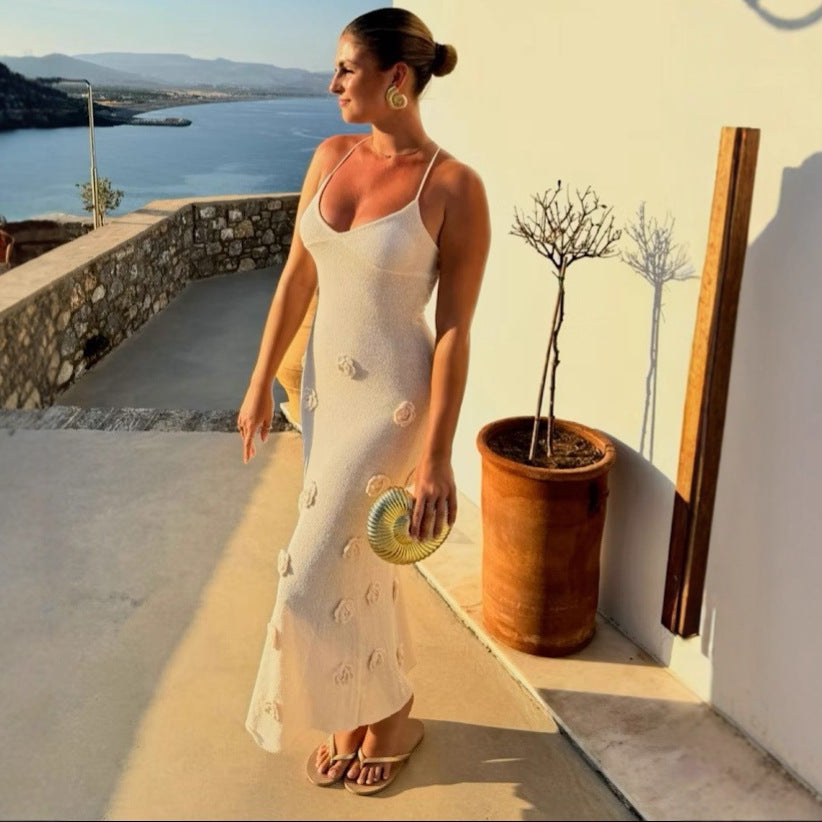 Halter slim dress