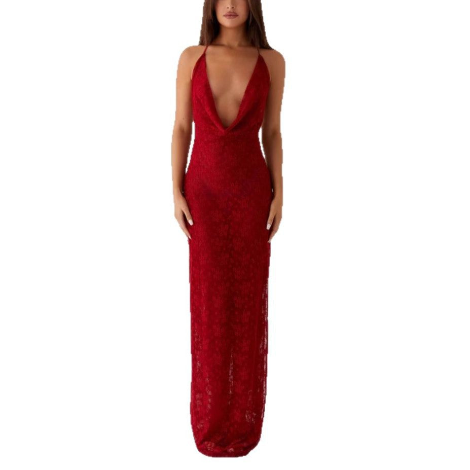 Slim Halter Spice Girl Dress