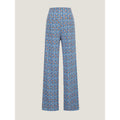 Spring and Autumn Women's Simple Versatile Printed High Elastic Casual Pants