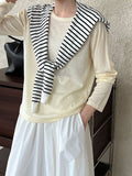 Soft waxy wool knitted sweater bottoming shirt women's autumn new pullover basic versatile long-sleeved T-shirt