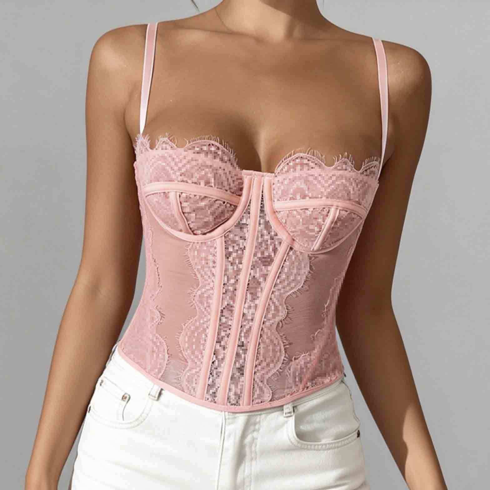 Lace Cami Crop Top