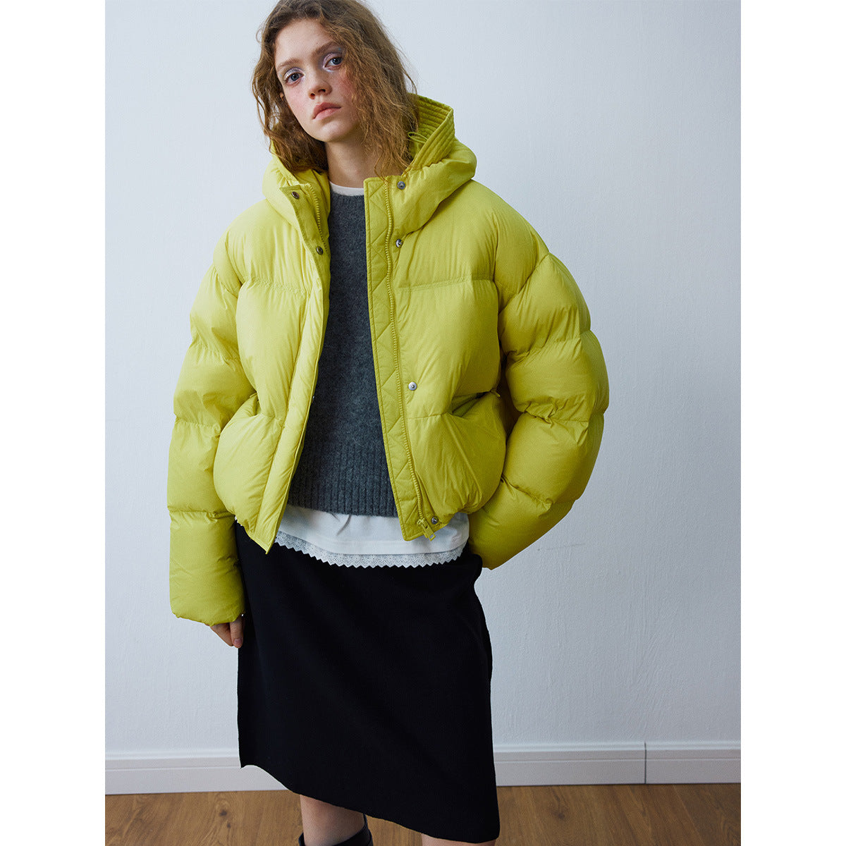 90 White Duck Down Puff Down Jacket