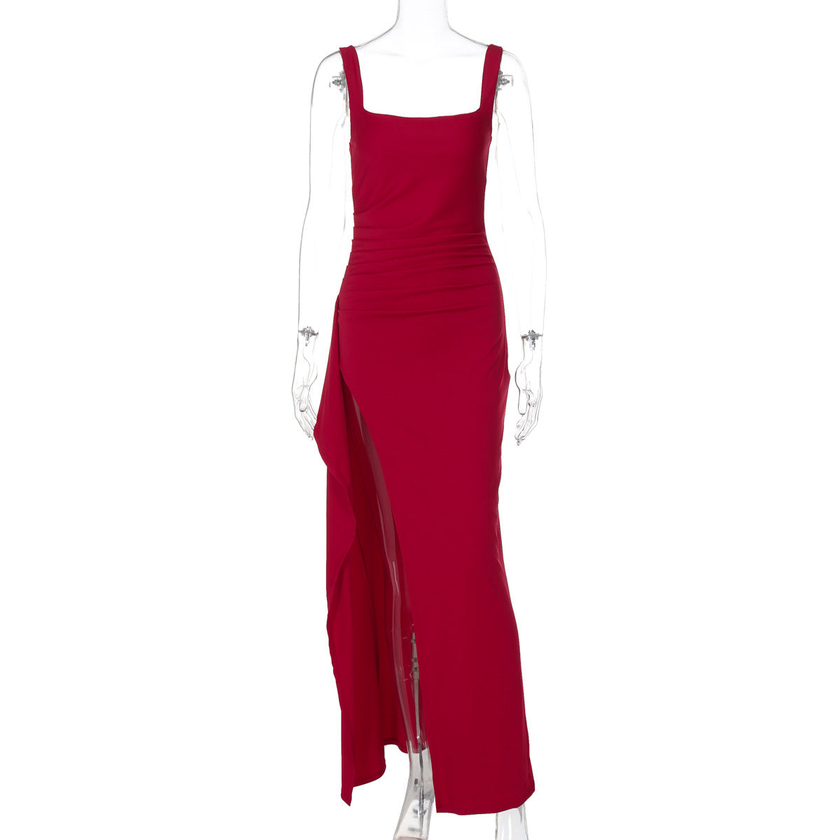 New spring and summer skirt short-sleeved long dress dress high-end high-end high-end temperament