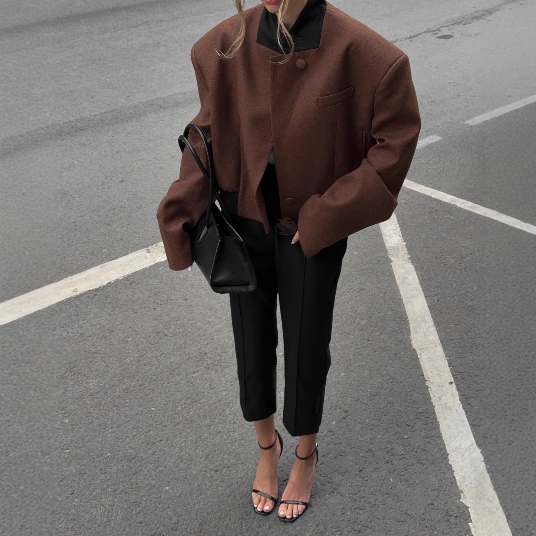 Casual commuter short jacket