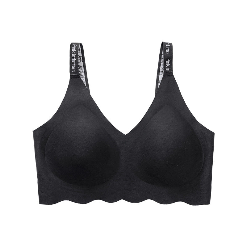 Traceless large-size underwear for women, anti-sagging, comfortable gathering, large breasts, small breasts, large-size bra