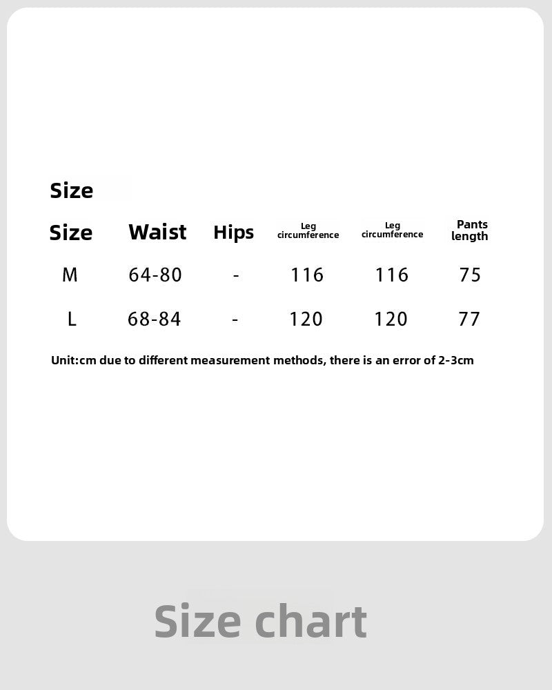 Design sense casual A-shaped loose wide-leg pants summer pleated elastic waist silhouette seven-point pants
