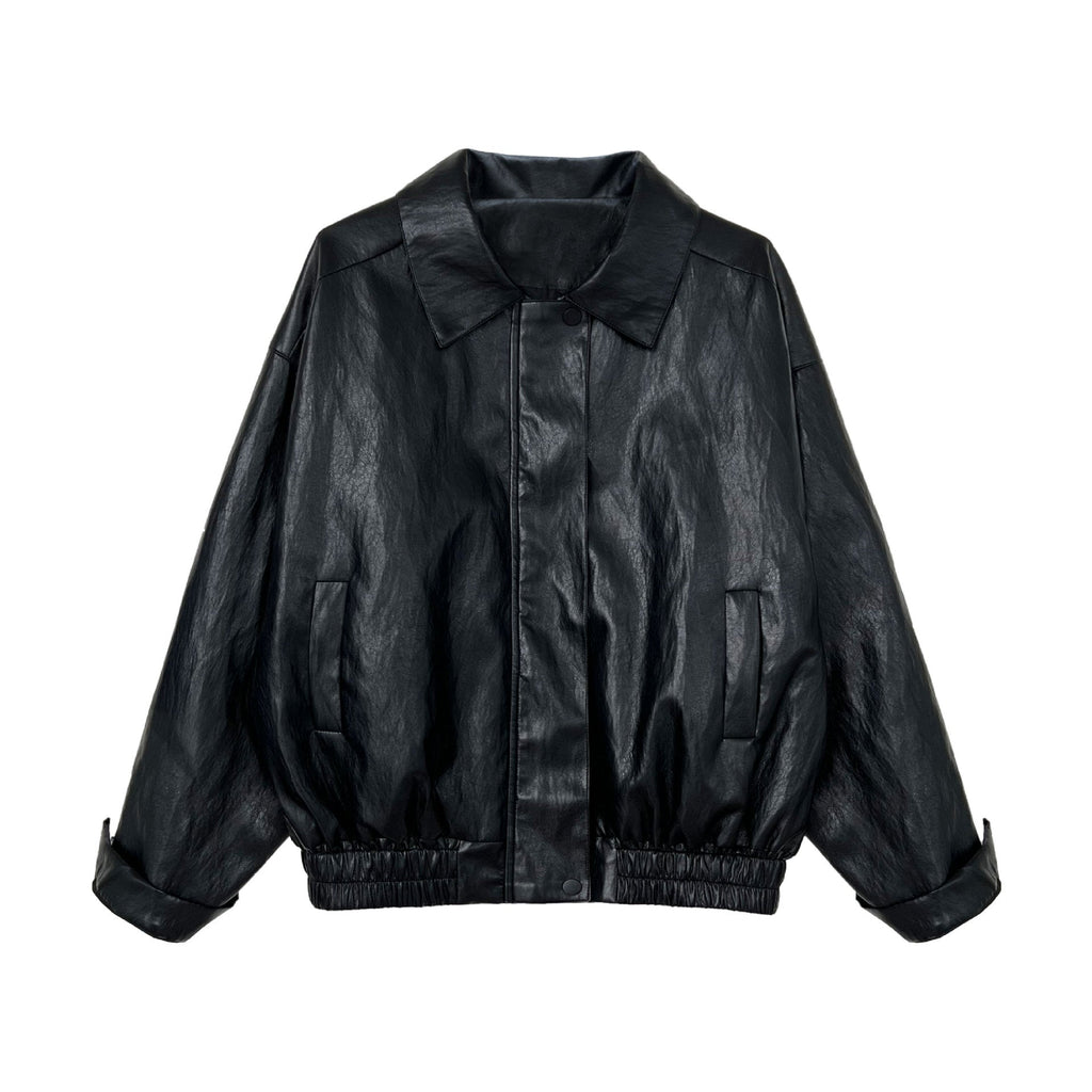 American retro trendy motorcycle jacket