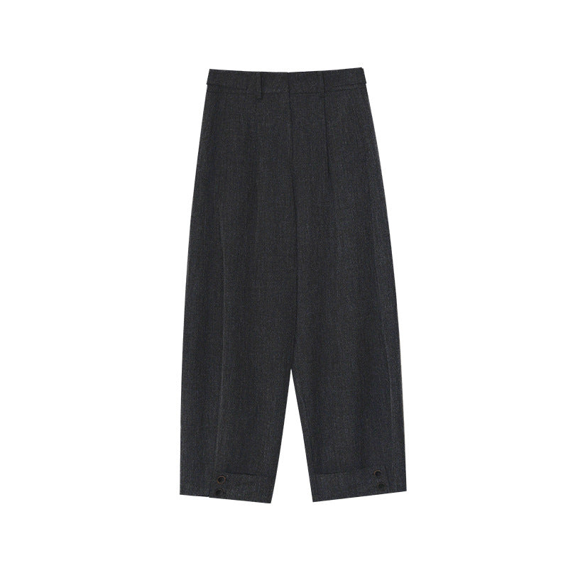 Minimalist Straight Leg Trousers