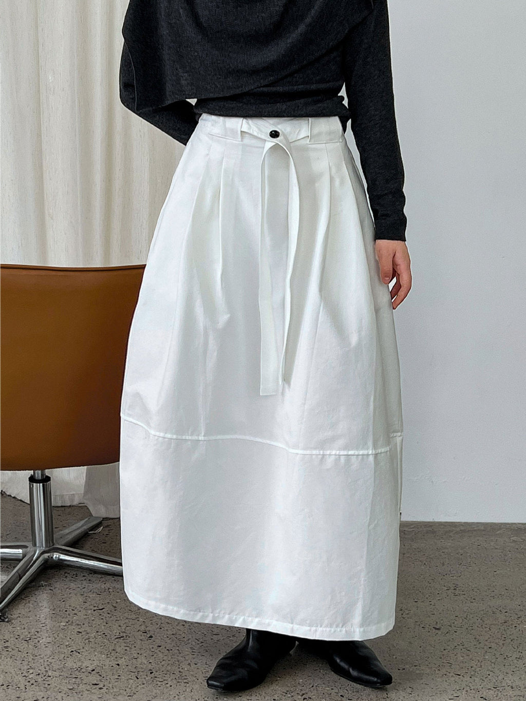 Cocoon strap bud skirt