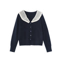 Academy style sweet age-reducing temperament soft waxy sweater cardigan