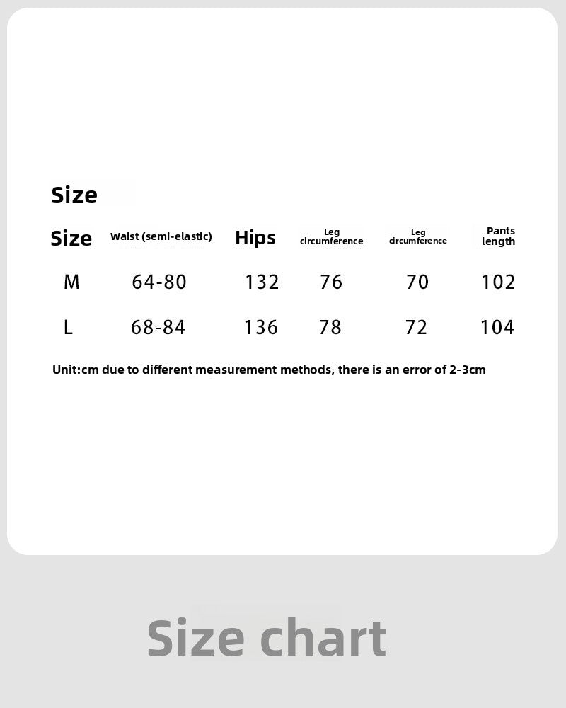 American lazy striped casual pants women's summer new loose straight-leg pants drape wide-leg pants