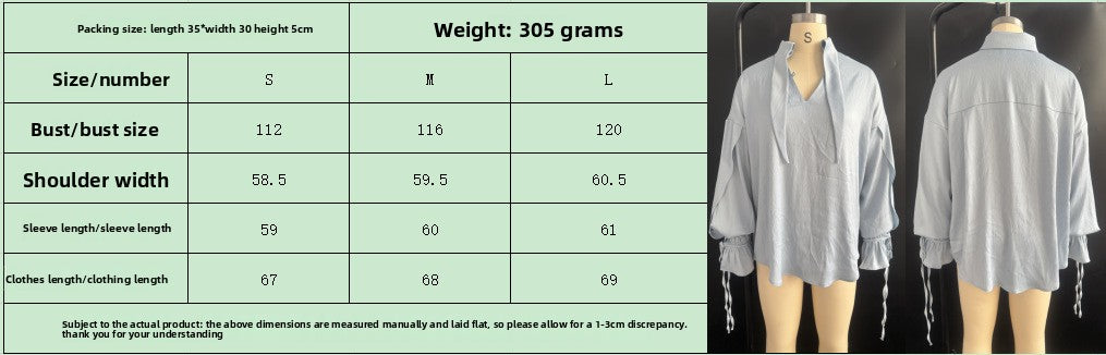 Women's new fashion long-sleeved shirt lapel casual street style top solid color Spice Girl shirt women
