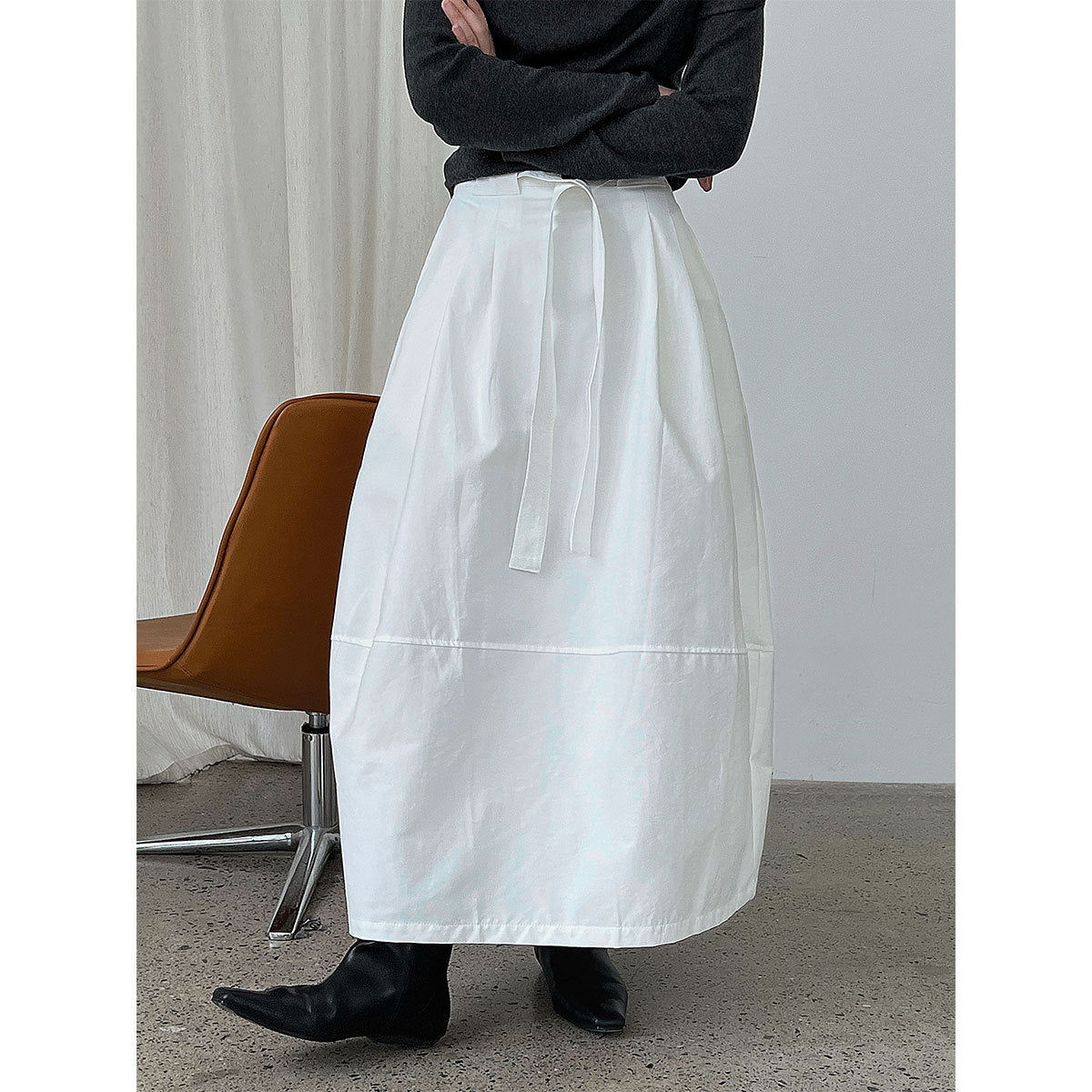 Cocoon strap bud skirt