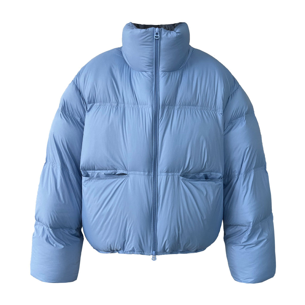 Korean version stand-up collar puff down jacket for women