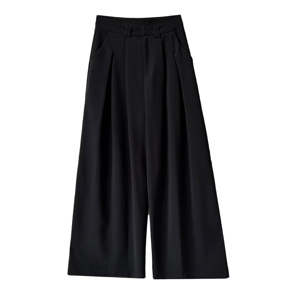 New drape trouser legs casual floor pants