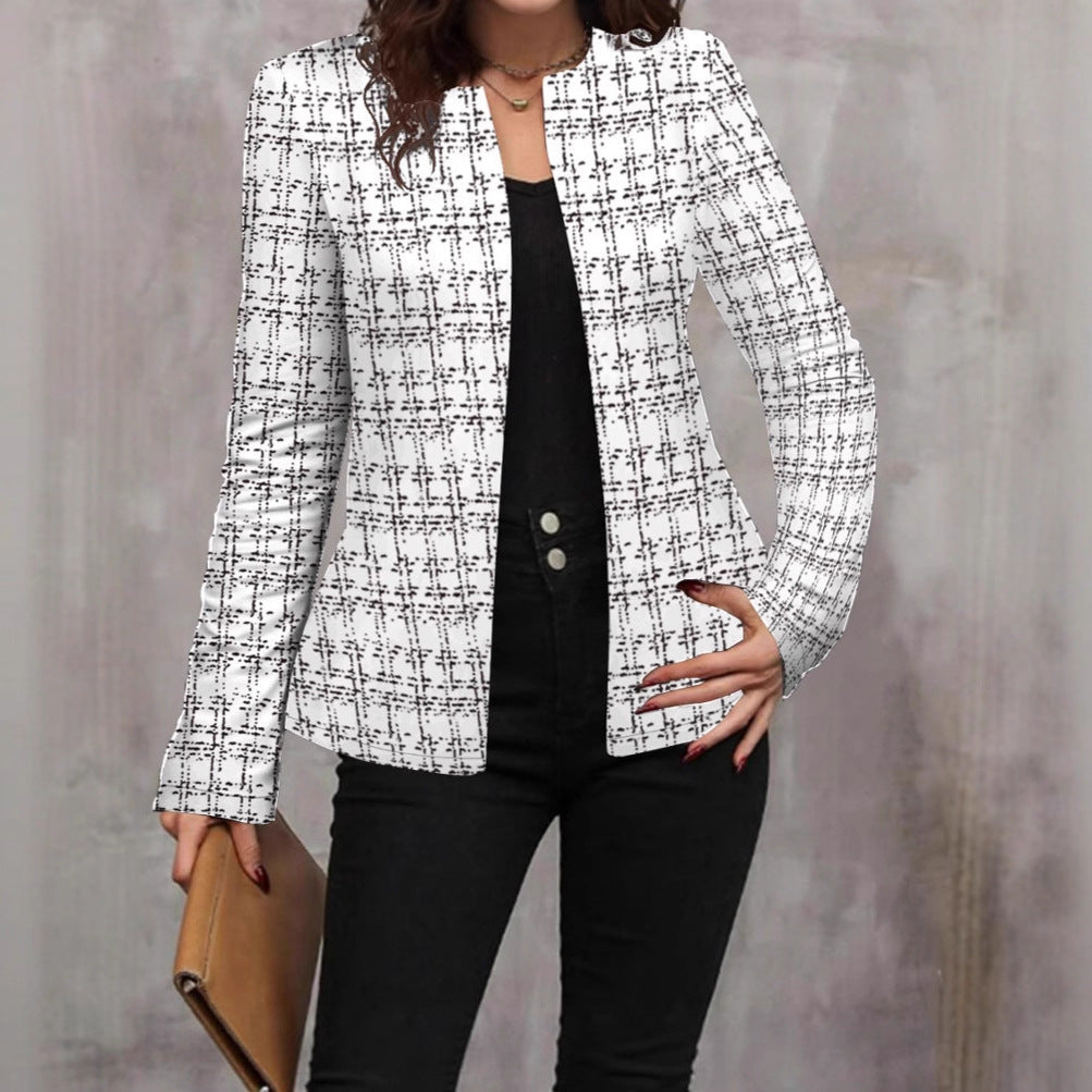 Popular fashion casual women's slim jacket