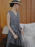 Wear formula, light luxury old money style V-neck vest jacket