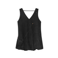 Small temperament age-reducing deerskin velvet vest dress with fanny pack